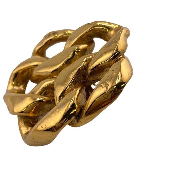 CHANEL 23 Coco Mark Earrings Gold Ladies - Picture 8 of 12